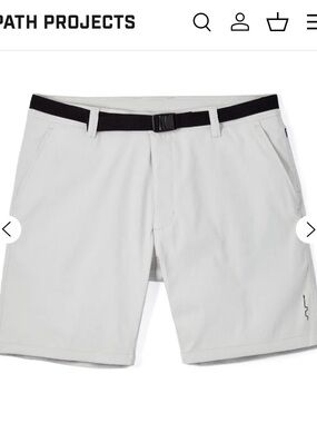 Path Projects Wheeler FT Men's 9 in Large Shorts in Stone